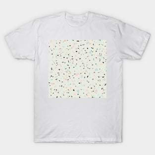 Pastel Terrazzo / Tiny Shapes T-Shirt